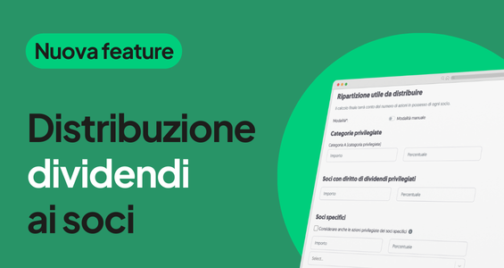 Dividendi digitali: come gestire le distribuzioni ai soci | Fleap